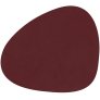 Recycled Leder Tischset 37x44 cm, Nupo Burgundy