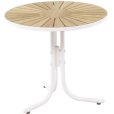 Loungetisch Ø50 cm, Weiß