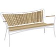 Loungesofa 143 cm, Weiß