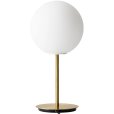 Tischlampe H41 cm, Mat Opal/Messing