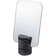 Spiegel 30x18 cm, Schwarz/Grau