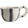 Gogi Tasse 20 cl, Wei&szlig;/Blau