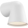 Front Single Wandleuchte 15,6 cm, Weiß