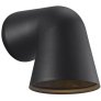 Front Single Wandleuchte, Schwarz