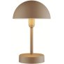 Akku-Tischlampe H25 cm, Braun