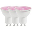 Colour Gl&uuml;hbirne 3er Set GU10 4,7W Dimmbar