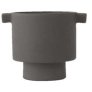 Inca Kana Blumentopf H10,5 cm, Anthrazit