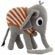 Kuscheltier Elefant Henry 23 cm, Grau