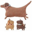 Kuscheltier Hunsi Hund mit zwei Welpen Coco & Max 3er Set, Multi