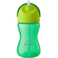 Strohhalmbecher 300 ml, Groen