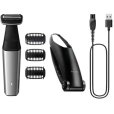 Trimmer für Leistengegend und Körper, Schwarz