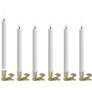 Klips LED 6er Set Ø1,3xH13,8 cm, Gold