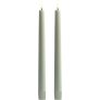 Stabkerzen LED 2er Set &Oslash;2,3xH25 cm, Sage Green