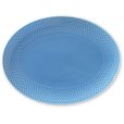 Porcelæn Rhombe Color Ovale Servierschale 21,5x28,5 cm