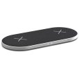 Dual Dock Care Kabelloses Ladegerät, Schwarz