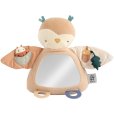Eule Blinky 33 cm, Maple Beige