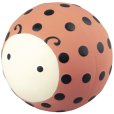 Badeball Marienkäfer Ø8 cm, Dusty Red