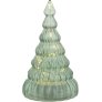 Lichtdekoration Baum H16,5 cm, Grün