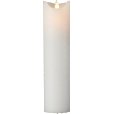 Stumpenkerze LED Wiederaufladbar &Oslash;7,5 cm/H20 cm