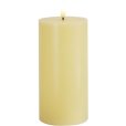 Stumpekerze LED &Oslash;7,5/H15 cm, Hellgelb