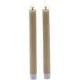 Kronenlys LED 2er Set &Oslash;2/H25 cm