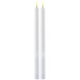 Stabkerze wiederaufladbar LED 2er Set 35 cm