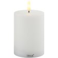 Exclusive Stumpenkerze LED H10 cm, Wei&szlig;
