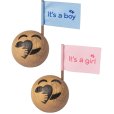 Spring Emotions Celebration Boy & Girl 5,5 cm