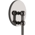 Wandbehang Kerzenständer, Schwarzchrom