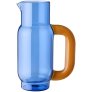 Blau/Milky Amber