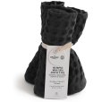 Waschlappen 3er Set 25x40 cm, Dark Grey