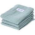 Waschlappen 3er Set 30x30 cm, Dusty Mint