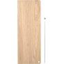 Add-on Regal 60 cm, Wei&szlig; Pigmentierte Eiche/Stahl