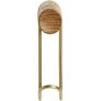 Eiche/Satin Messing