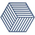 Hexagon Untersetzer, Denim