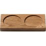 Tischtablett 15 cm, Eiche