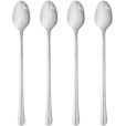 Caffe Latte Teelöffel 4er Set, Stahl Matt