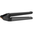 Knoblauchpresse 24 cm, Schwarz