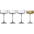 Krystal Zero Champagnerschale 4er Set 26 cl