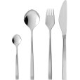 Besteckset 16-teilig, Mattstahl
