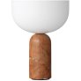 Tragbare Tischlampe H24 cm, Breccia Pernice