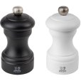 Salz- und Pfeffermühlen-Set 10 cm, Weiß/Schwarz