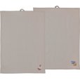 Geschirrtuch 2er Set 50x70 cm, Coffee Brown