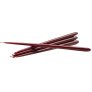 6er Set 29 cm, Bordeauxrot