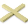 Untersetzer 19,5 cm, Champagner