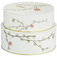 Christmas Aufbewahrungsbox 2er Set, Ø20/22 cm