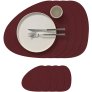 Recycled Leder Geschenkset 37x44 cm, Nupo Burgundy