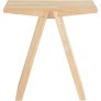 Winkelhocker H45 cm, Eiche