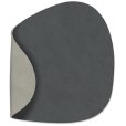 Glasuntersetzer 11x13 cm, Nupo Anthracite/Light Grey