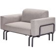 Loungesessel mit Verlängerung 119-188 cm